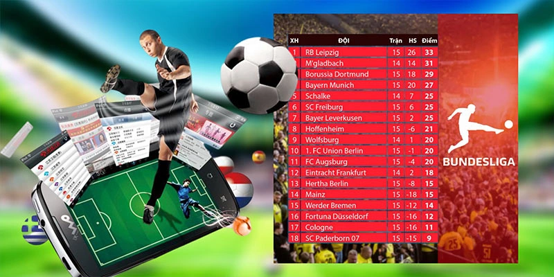 Các bước truy cập theo dõi bảng phân cấp thi đấu