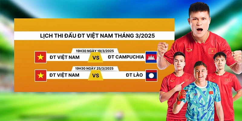 Một số trận đấu đáng mong chờ của đội tuyển Việt Nam