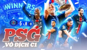 PSG vô địch Champions League