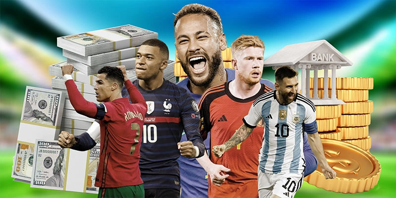 Top các cầu thủ bóng đá giàu nhất thế giới được thống kê