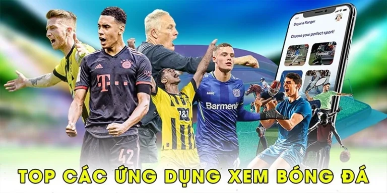 top ứng dụng xem bóng đá