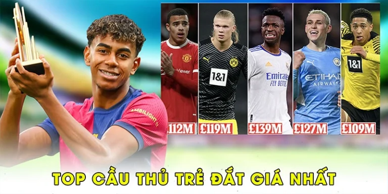 Top cầu thủ trẻ đắt giá nhất