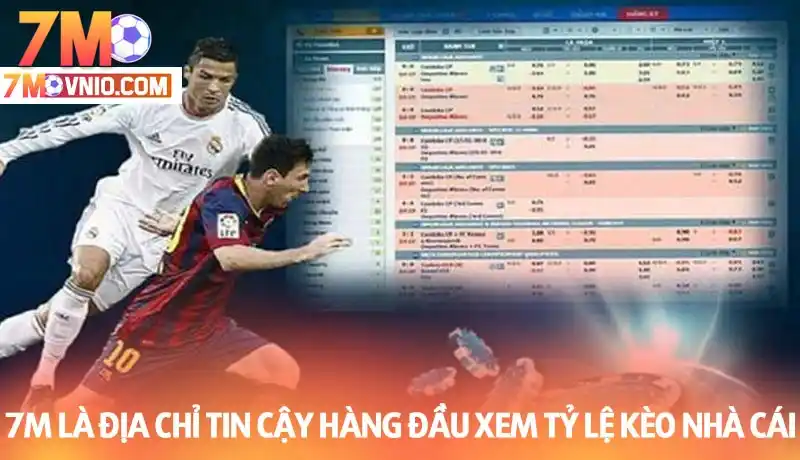 7M là địa chỉ đáng tin cậy hàng đầu xem tỷ lệ kèo nhà cái bóng đá trực tuyến